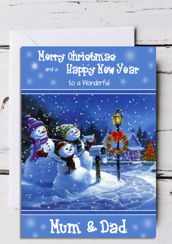 Singing carols snowman - singing,
