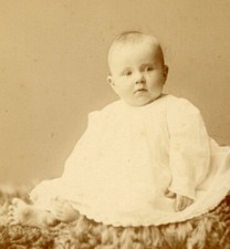 Antique cabinet card