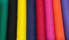 HESSIAN JUTE COLOURED FABRIC