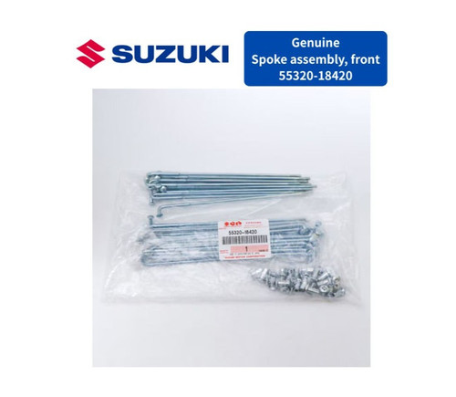 Suzuki oem front wheel spoke - suzuki,