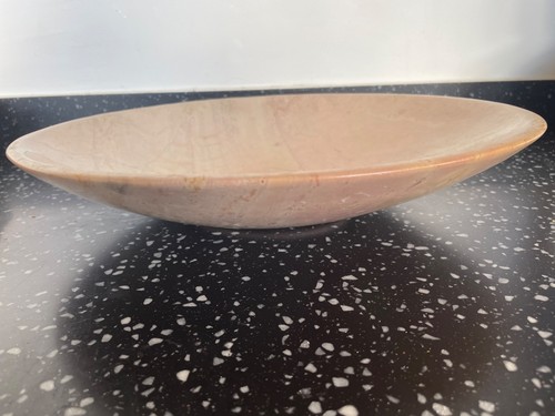 Decorative alabaster dish - , 36cm