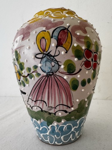 Italian pottery flower - italian,