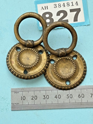Clock maker antique brass - clock,