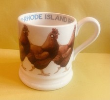 Emma Bridgewater 1/2 Pint Pedigree Rhode Island Red Chicken Mug