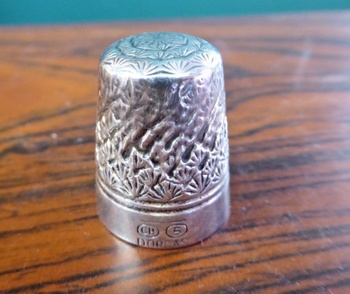 Dorcas silver steel thimble - dorcas,