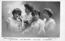 POSTCARD - EDWARDIAN ACTRESSES