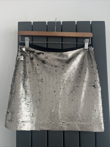 Zara sequin skirt size side - skirt,