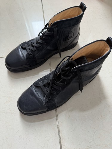 Christian louboutin mens black - christian,