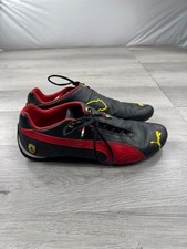 Puma Future Cat 10th Anniversary Sneakers Ferrari Black Yellow Red Size 10.5