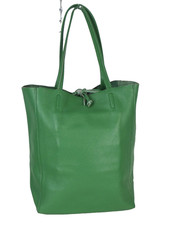 Borse In Pelle Green Leather