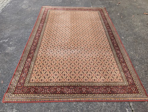 60s vintage carpet oriental - carpet,