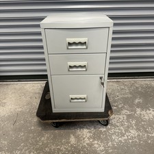Small Three Drawer Steel