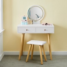 Dressing Table With Stool Led