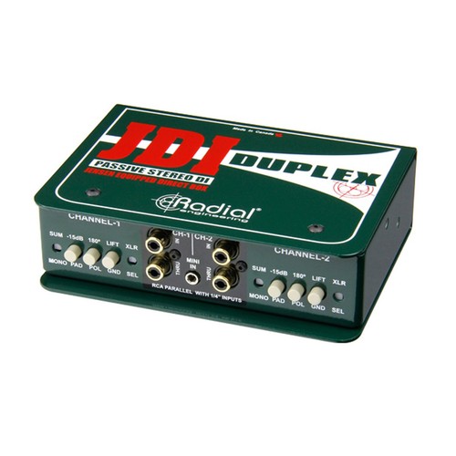 Radial duplex stereo direct - duplex,