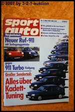 Sports Car 5/89 Ruf 911
