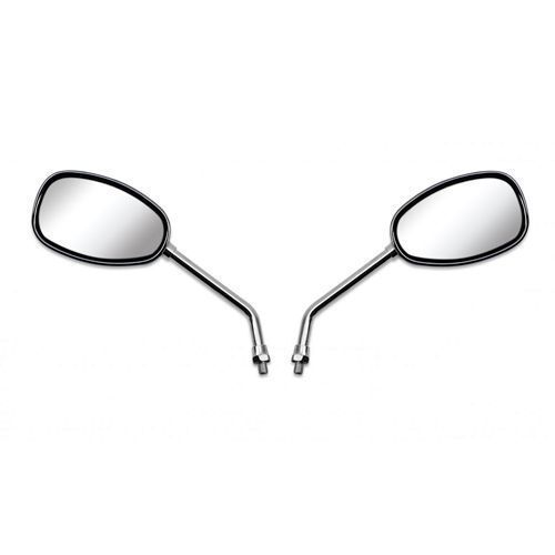 Mirror 10mm chrome fits - 10mm, (pair)