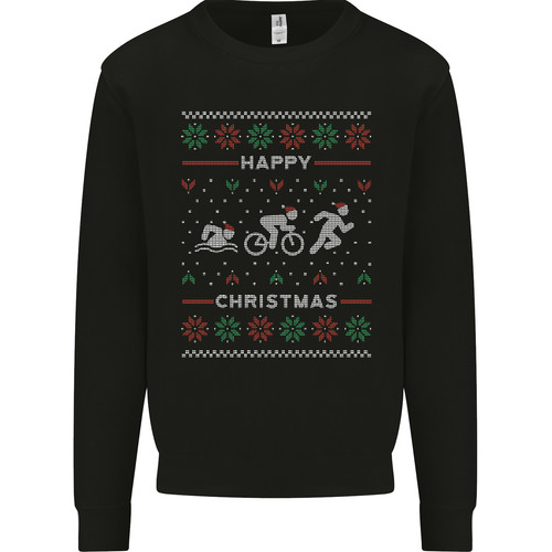 Christmas triathlon funny - triathlon,