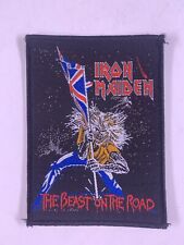 Iron Maiden Patch Bruce Dickinson Official Orig The Beast On The Road Tour 82