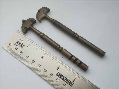 Antique brass glass cutters