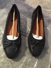 ladies navy M&S shoes bnwt