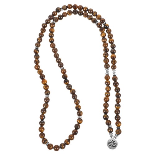 Smooth stone beads necklace - beads,