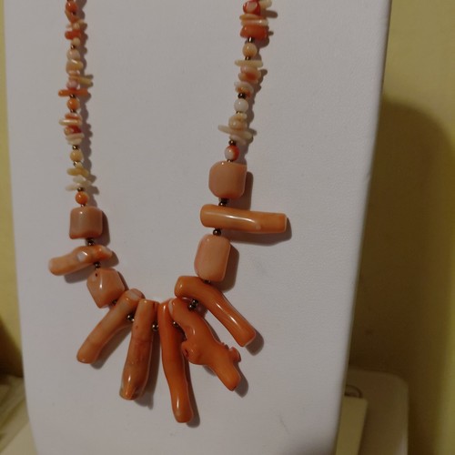 Vintage rare real pink coral