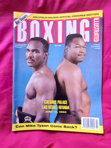 Boxing illustrated july 1992 - boxing,