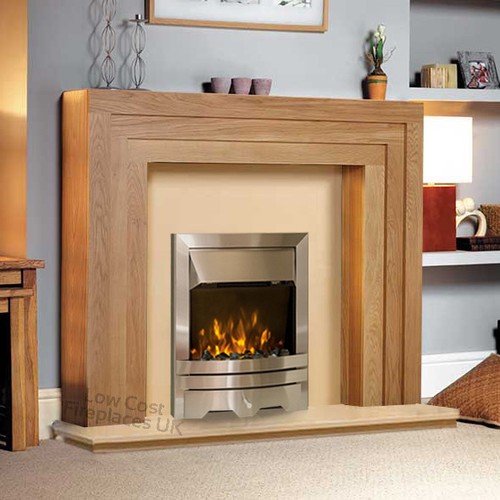 Electric oak wood surround - oak,