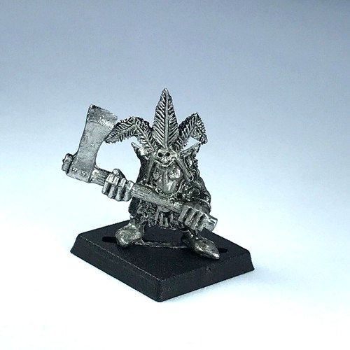 Forest goblin with axe dated - with,