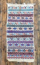 Handmade Small Moroccan Kilim Rug - Multicoloured - 59 x 130cm