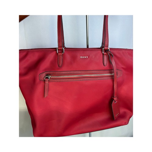 Dkny red nylon - red, large