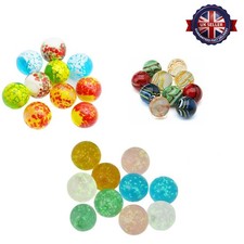 30x Handmade Marbles 24-25mm