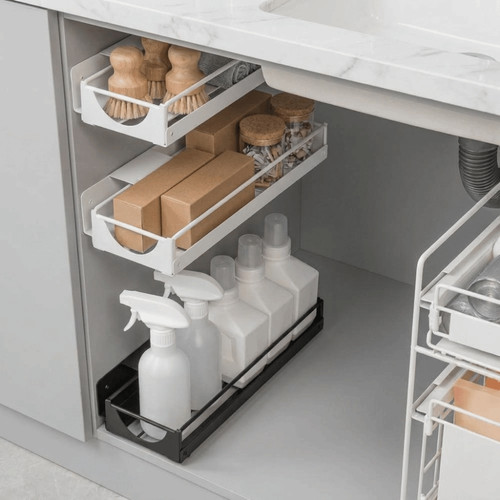 1pc under sink - under, pull