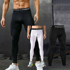 Men's Compression Base Thermal Layer Workout Leggings Gym Sport Training Pants