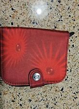 OAKLEY 85002 WALLET 2 STARBURST/CANNON RED VINTAGE ERA CIRCA 2000  NEW 