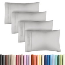 Pillow Cases Set of 4, Hotel
