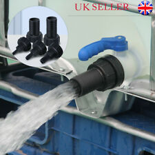 IBC Tank Adapter Connector To Garden Tap With 1/2" to 2" Hose Fitting Tools UK