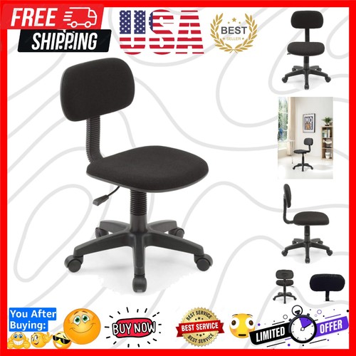 Armless low back - low-back,, adjustable