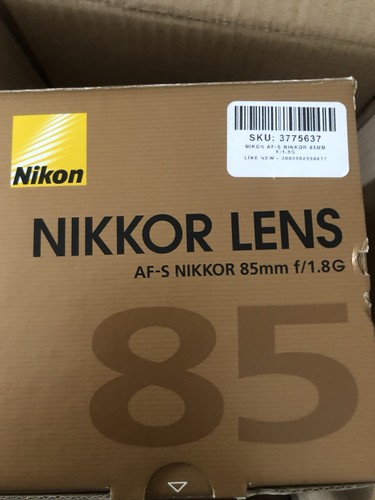 Nikon nikkor 85mm 1 - nikon, af-s