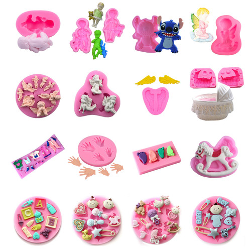 Baby shower silicone - 3d,