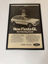 Framed Original 1980 Mk1 Ford