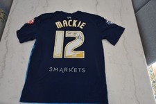 Jamie Mackie Queens Park Rangers QPR Match Worn & Signed Shirt Jersey 2015/16