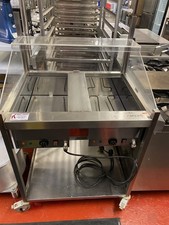 Dry Heat Bain Marie Heated Commercial Catering Mobile On Stand