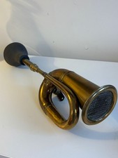ANTIQUE CLASSIC CAR HORN  LARGE BRASS CAR HORN ANTIQUE LOUD - Grill & Brackett