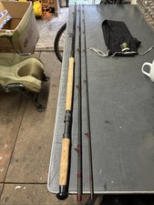 DAIWA FOUR SEASONS CWF-15 15’ #9/11 DOUBLE HANDED SALMON FLY FISHING ROD & BAG