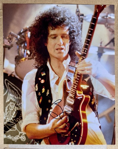 Sir brian may autographed - sir,
