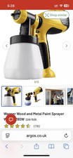 Wagner WAGW100 280W Wood & Metal Spray Gun - Yellow