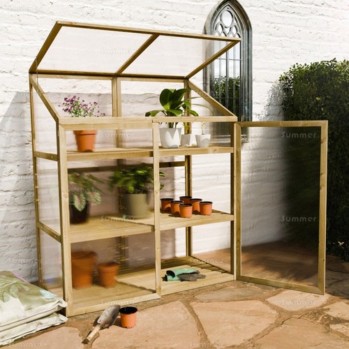 Large wooden growhouse - large,