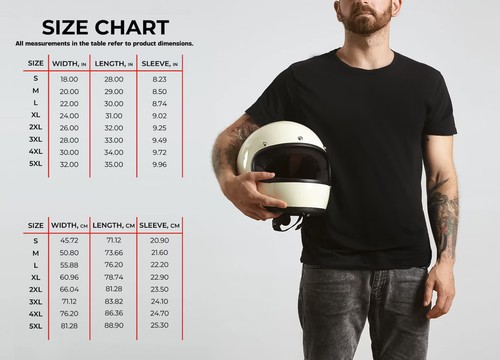 Custom motorcycle tee 2side