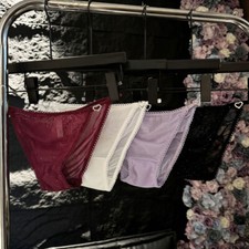 4 Pack Womens See Through